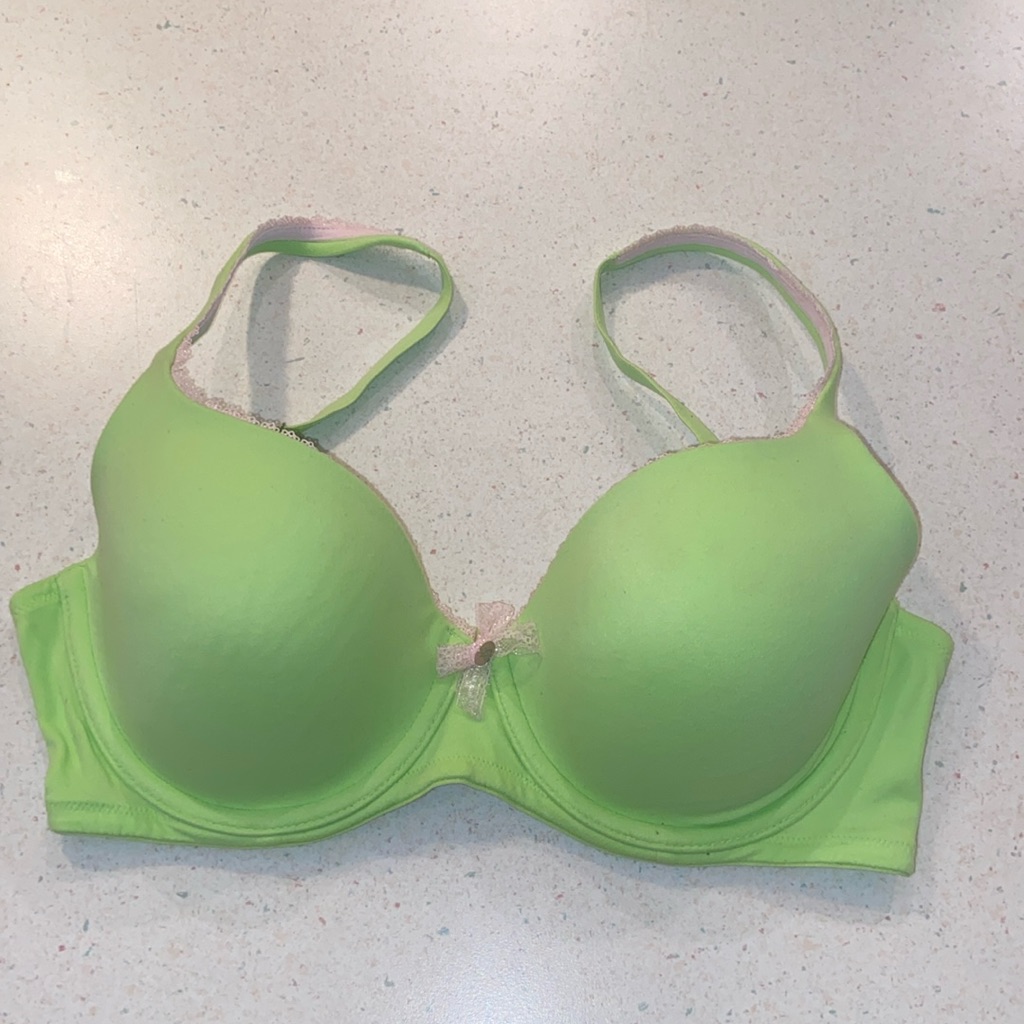 Lime Green Bra